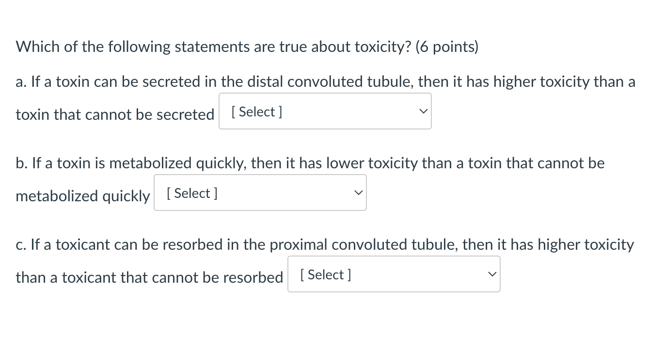 Solved Which of the following statements are true about | Chegg.com