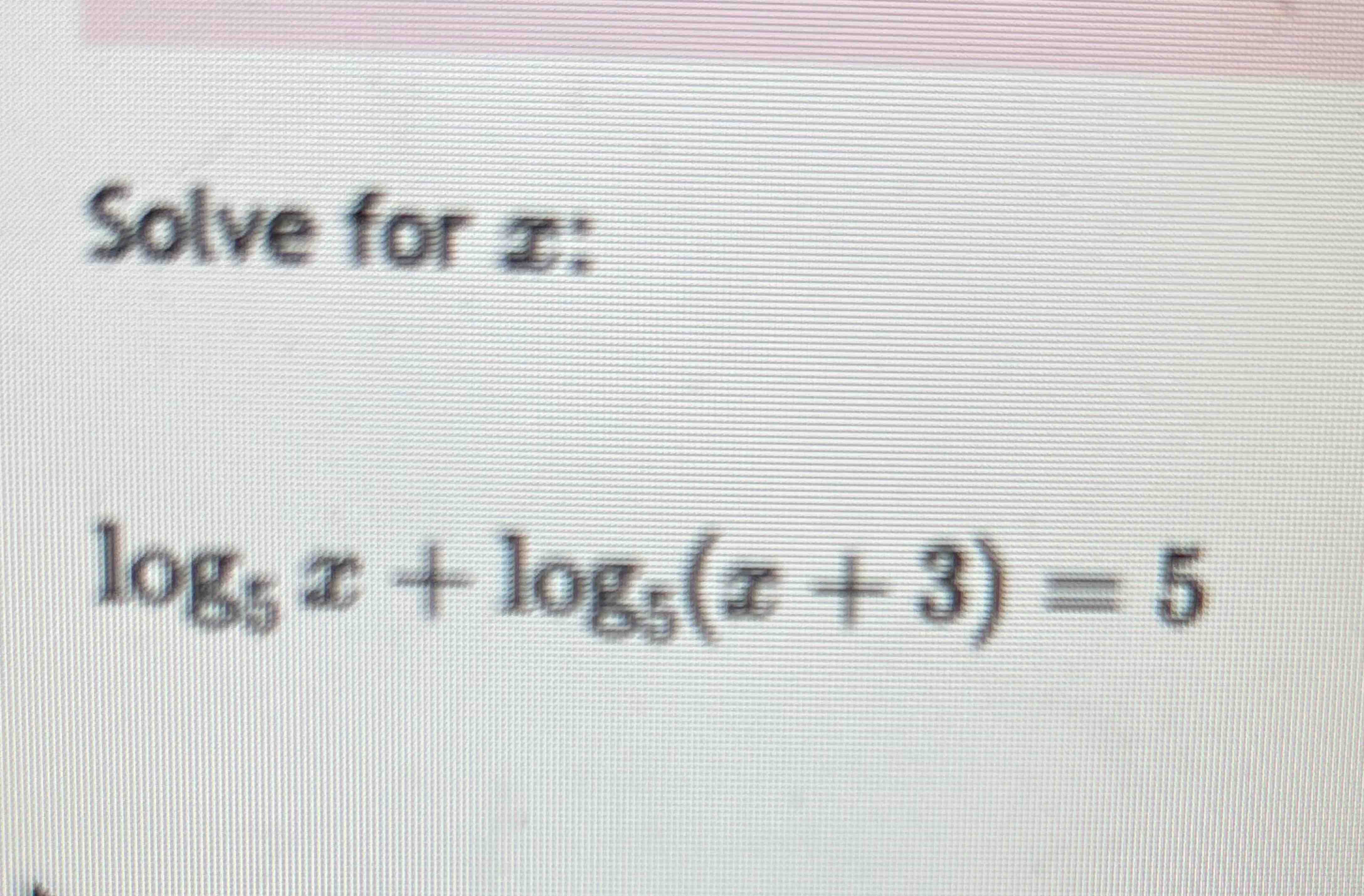 solved-solve-for-x-log5x-log5-x-3-5-chegg