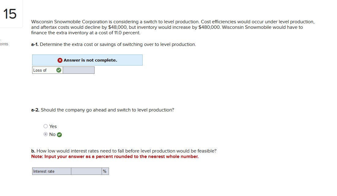 Solved Wisconsin Snowmobile Corporation is considering a