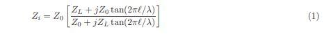 [2L+jZo tan( 2/2) Z = 20 Zo + 2 tan(2x{/). (1)