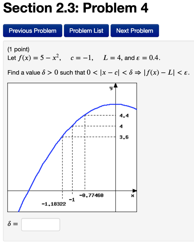 Solved Section 2.3: Problem 3 Previous Problem Problem List | Chegg.com