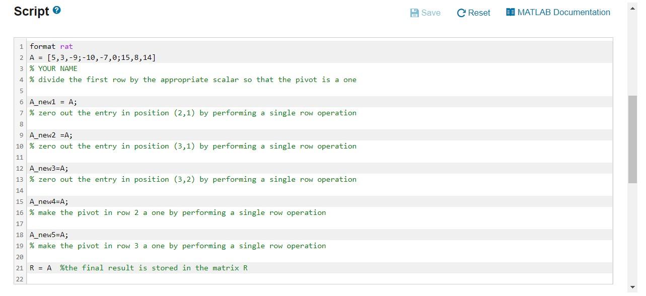 Solved The three elementary row operations can be performed