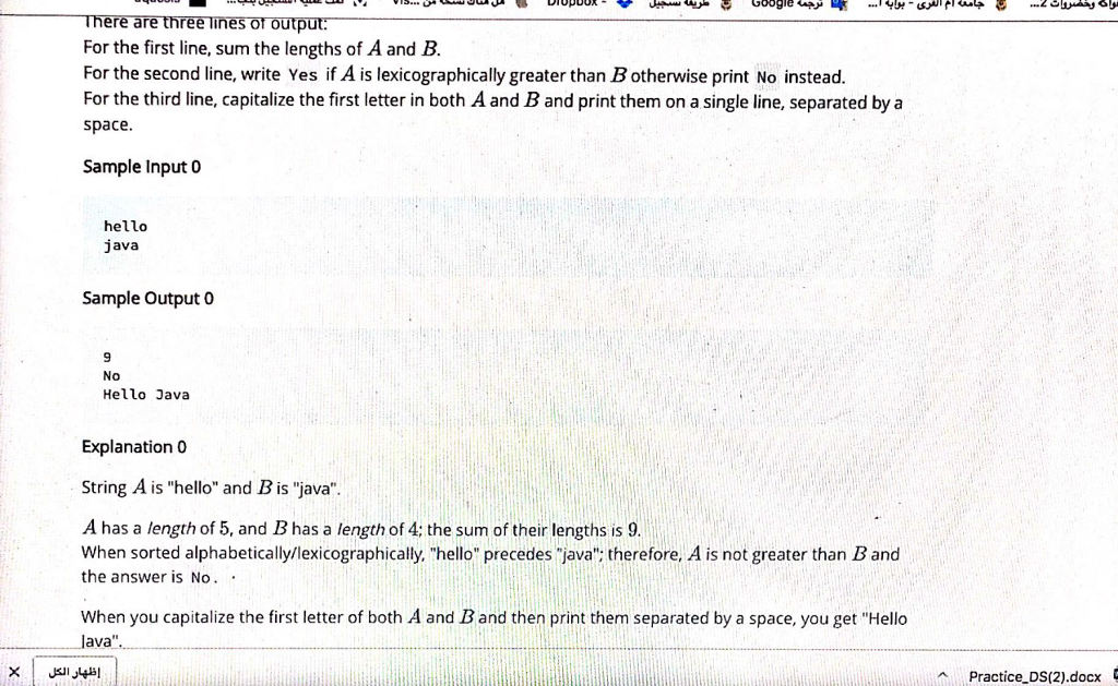 Solved A string is traditionally a sequence of characters, | Chegg.com