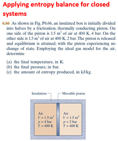 Solved this is thermodynamics course. please need an | Chegg.com