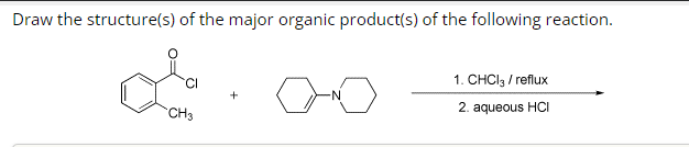 Solved Draw the structure(s) of the major organic product(s) | Chegg.com