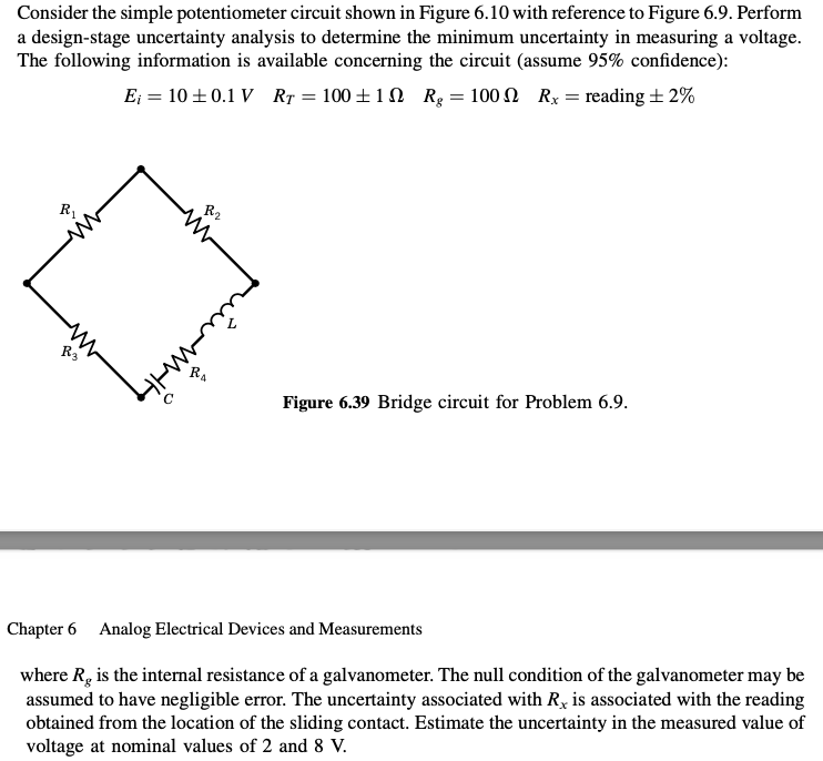 Consider the simple potentiometer circuit shown in | Chegg.com