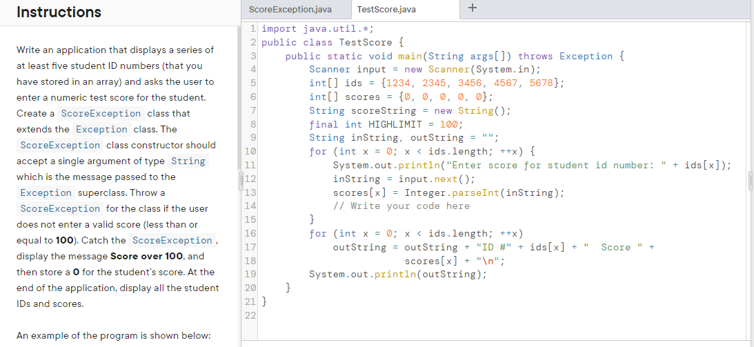 Solved Write an application that displays a series of at