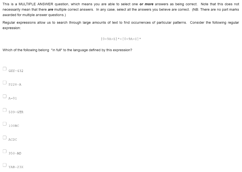 Solved this is a multiple answer question which means you chegg