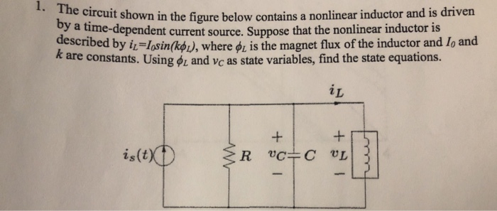 driven 1. The cir bye cuit shown in the ligure below | Chegg.com
