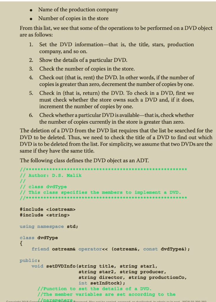 C++ programming language. C++ Programming, D.S Malik | Chegg.com