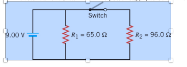 Solved The drawing shows a circuit that contains a battery, | Chegg.com