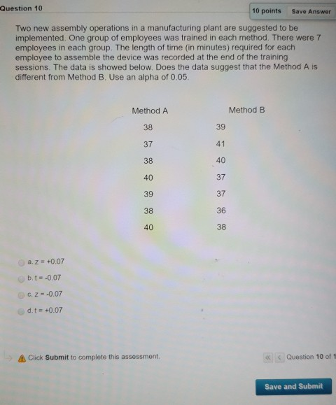 Solved Question 10 10 points Save Answer Two new assembly | Chegg.com