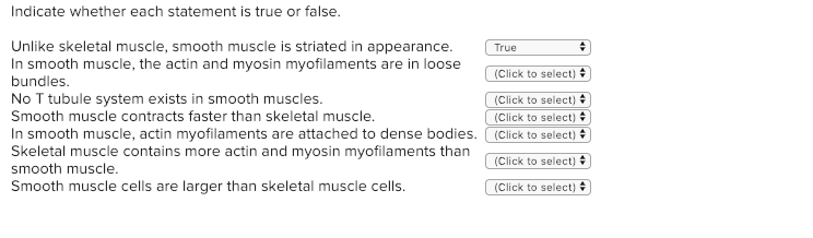 Solved Indicate whether each statement is true or false | Chegg.com