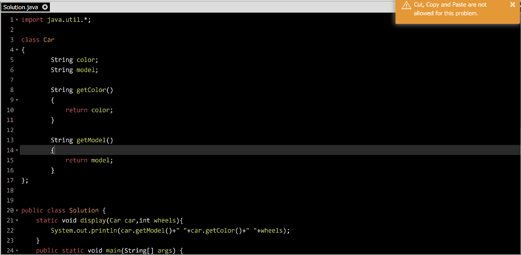 Solved Hierarchical inheritance Given a class Car, create | Chegg.com