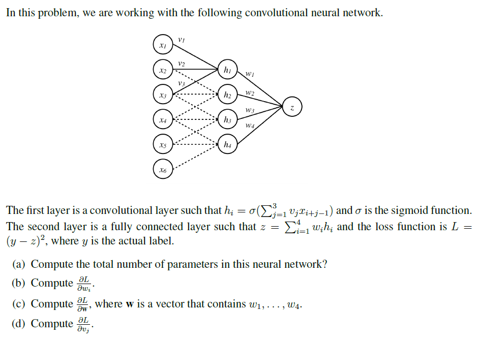 In this problem, we are working with the following | Chegg.com