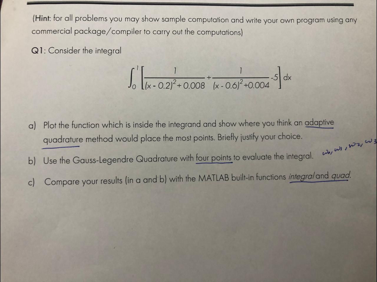 Solved (Hint: for all problems you may show sample | Chegg.com