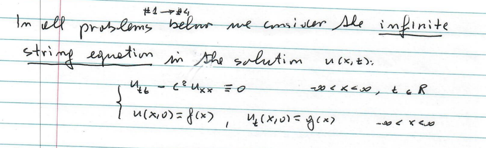 Solved #1→# In ell problems below we unsiver she infinite | Chegg.com