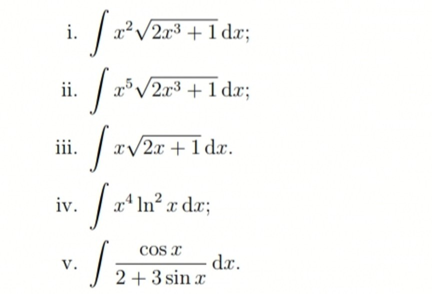 Solved Integration By Substitution And Integration By Parts Chegg Solved Integration By Substitution And Integration By Parts Chegg