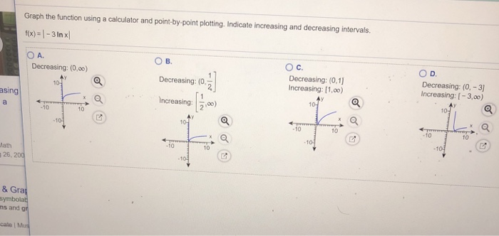 Increasing decreasing deals calculator