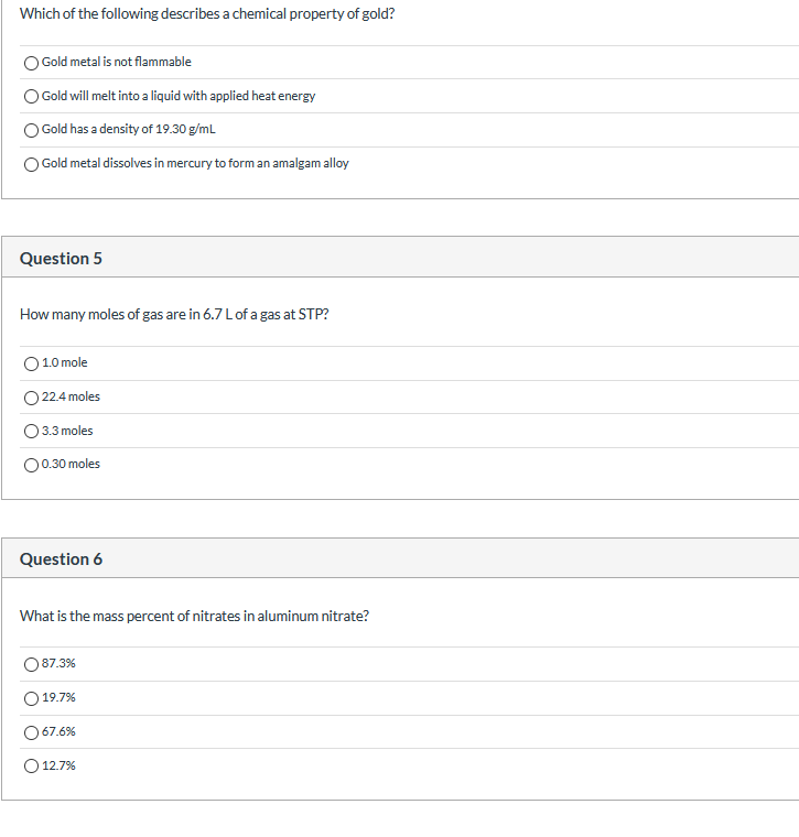 solved-which-of-the-following-describes-a-chemical-property-chegg