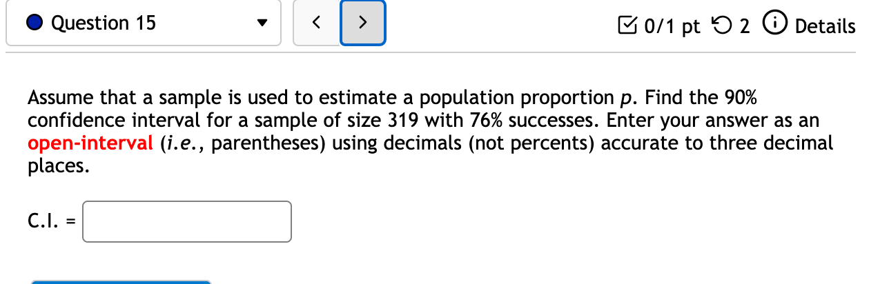 Solved We wish to estimate what percent of adult residents | Chegg.com