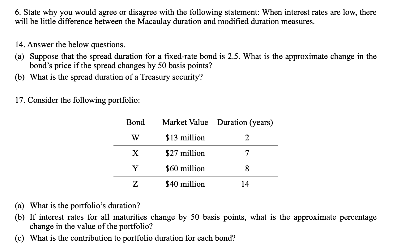 6. State why you would agree or disagree with the