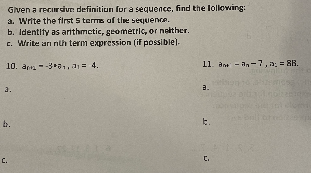 solved-given-a-recursive-definition-for-a-sequence-find-the-chegg