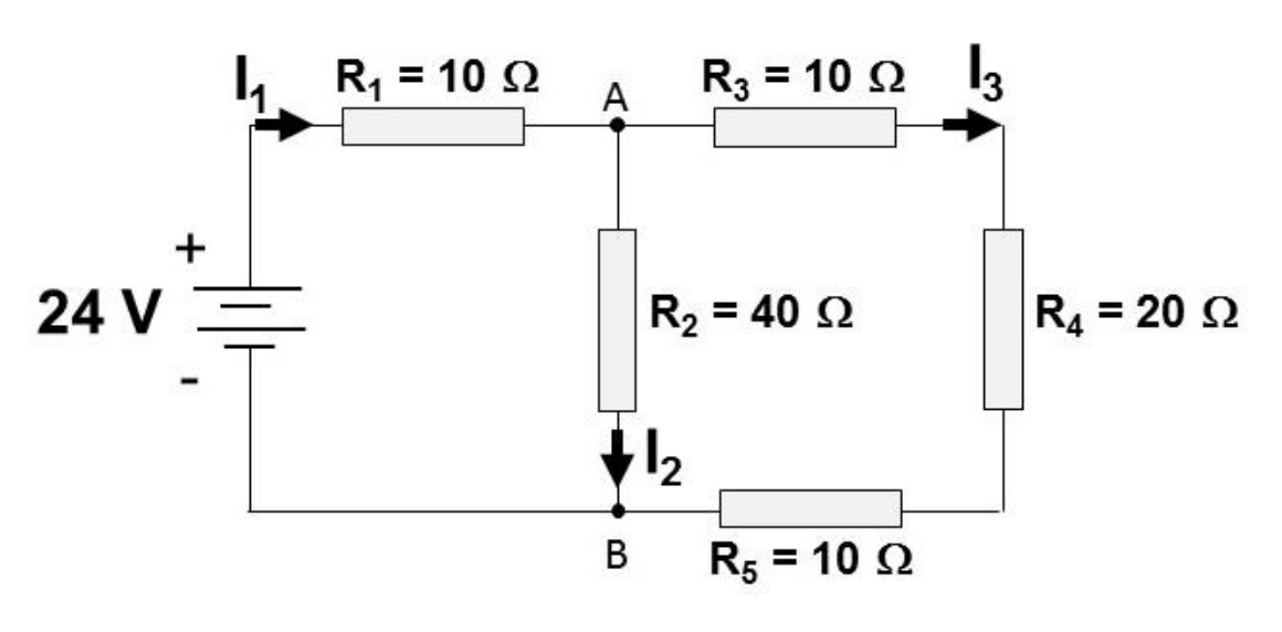 Solved Use KCL/KVL to calculate the current going through | Chegg.com