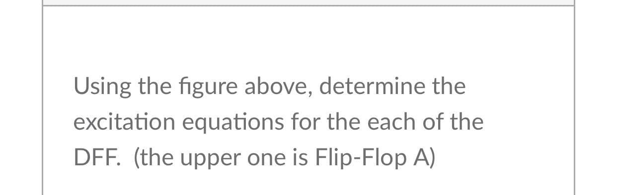 Solved Using the figure above, determine the excitation | Chegg.com