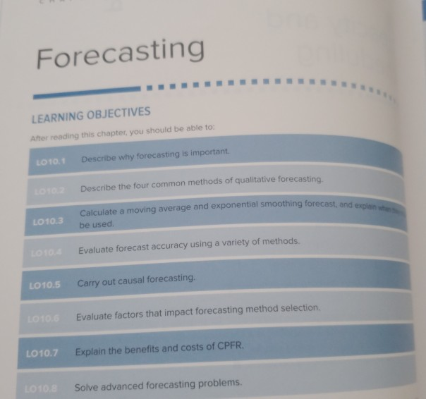 Solved Chapter 10 in your textbook identifies eight learning | Chegg.com