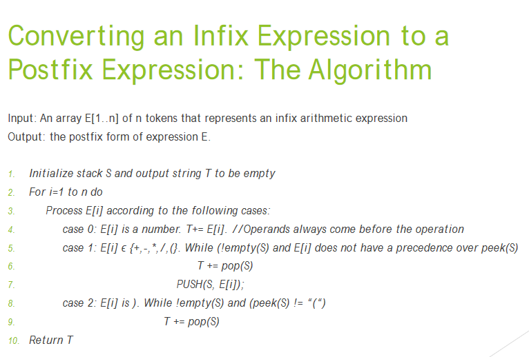 Solved Option II Modify and implement the algorithms given | Chegg.com