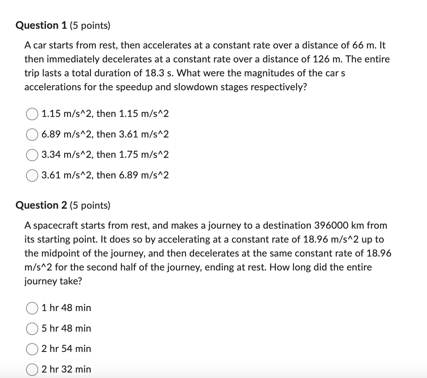 Solved Please Answer Both! | Chegg.com