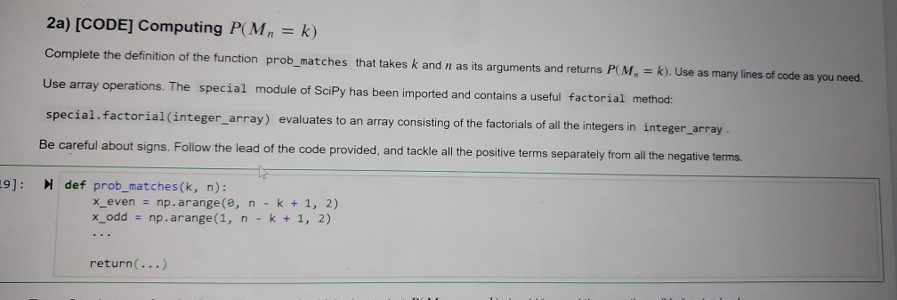 This is a Python code and the explanation to code | Chegg.com