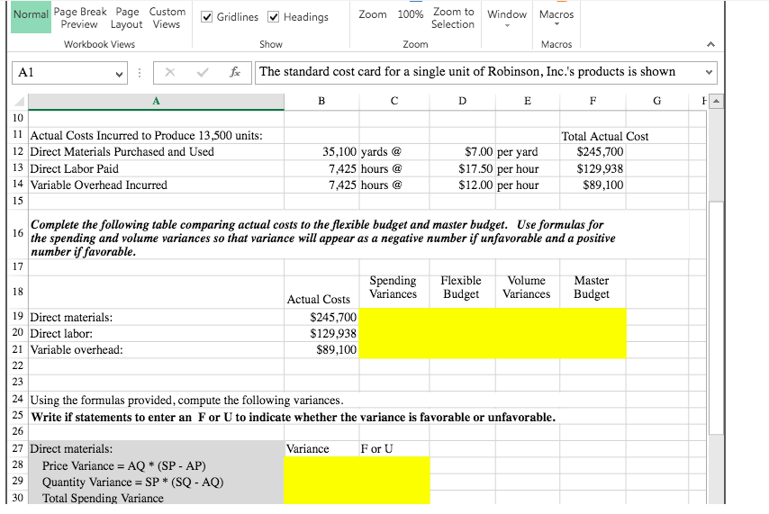 Solved 1. Compute the direct material, direct labor and
