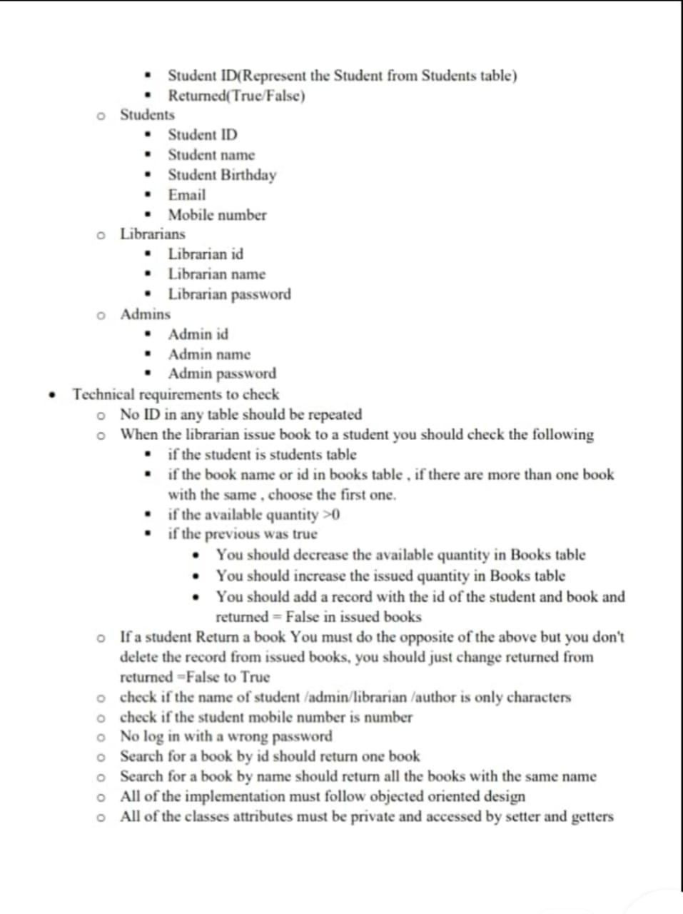 Solved In this assignment you are going to implement your | Chegg.com