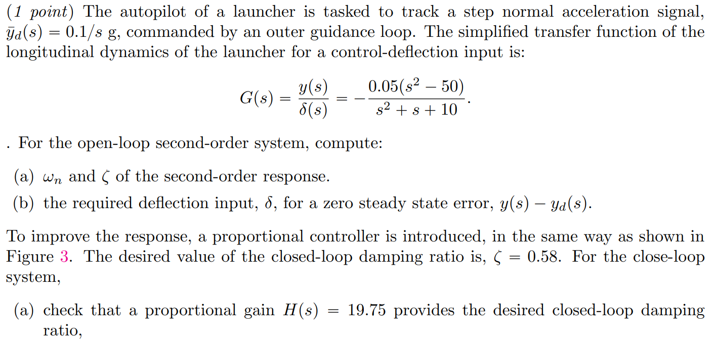 The Question Is Related To Control Systems Chegg Com