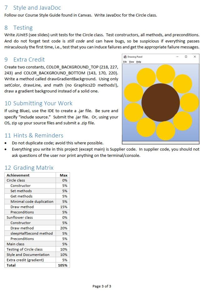 Solved 1 Objective This project is the first time you will | Chegg.com