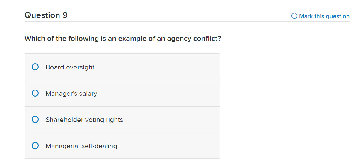 Solved Question 9 O Mark this question Which of the