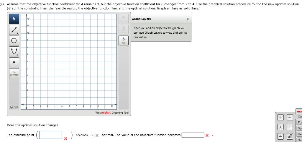 Solved Consider the following linear program. Max 3A + 2B | Chegg.com