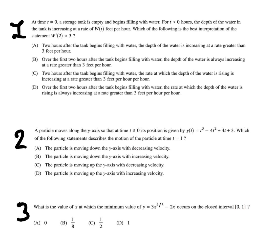Solved L 오 At time t = 0, a storage tank is empty and begins