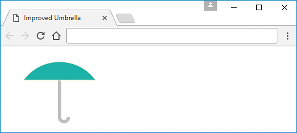Solved Add code to the Umbrella web page’s draw function in | Chegg.com