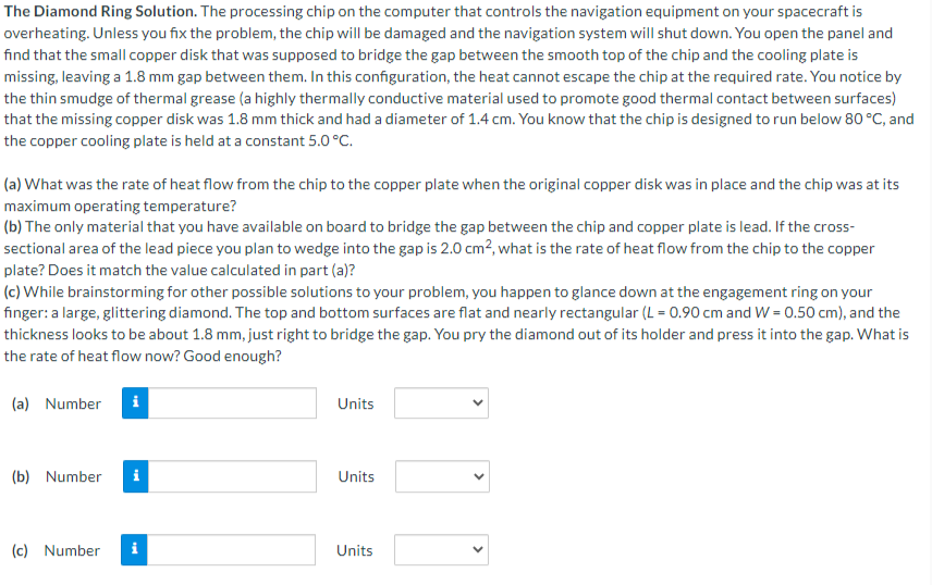 Solved The Diamond Ring Solution. The processing chip on the | Chegg.com