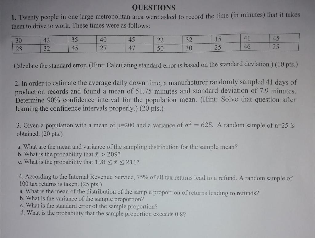 questions-1-twenty-people-in-one-large-metropolitan-chegg