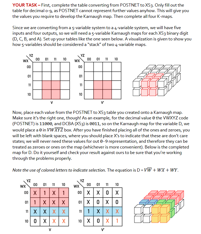 Solved In all the Karnaugh map problems of this assignment