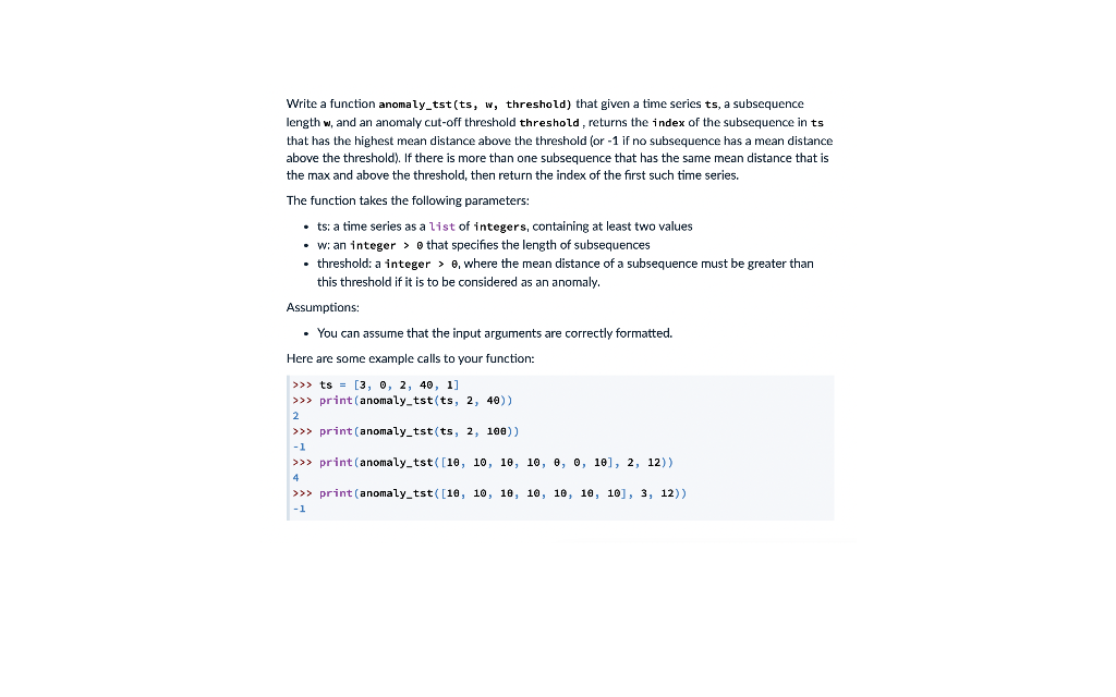 Solved python question | Chegg.com