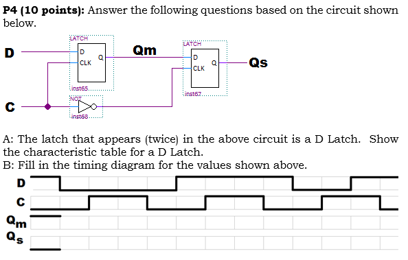 Solved: P4 (10 Points): Answer The Following Questions Bas ...