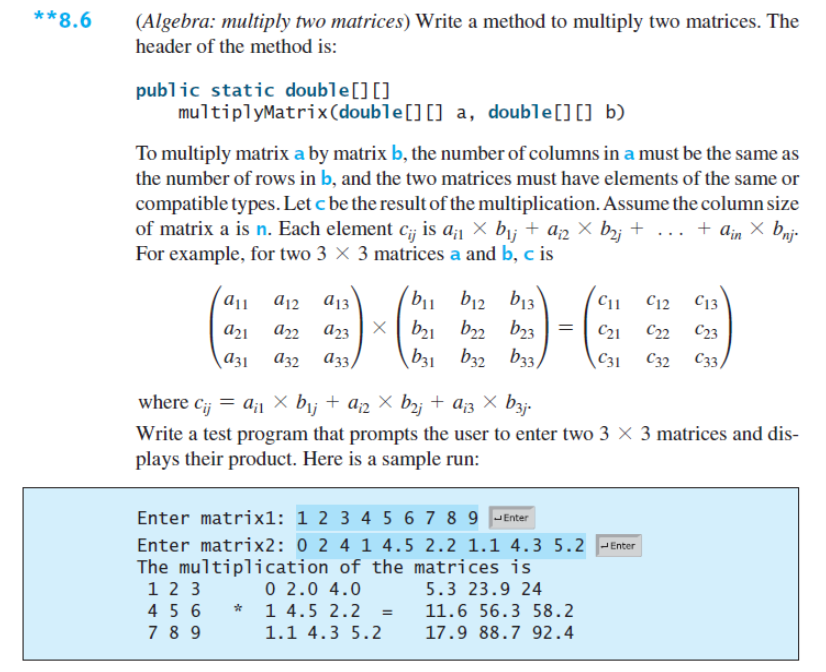 Solved To Multiply Matrix A By Matrix B, The Number Of | Chegg.com