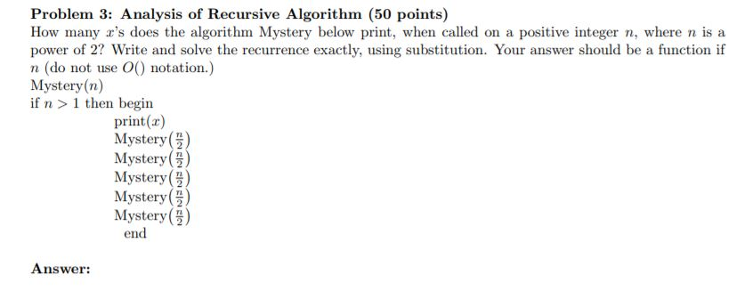 Solved Can someone help me with this problem ? I have | Chegg.com