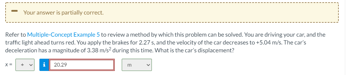 Solved Your answer is partially correct. Refer to | Chegg.com